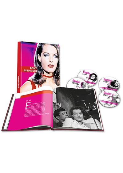 Romy Schneider - Coffret livre - Le procès + L'important c'est d'aimer + César et Rosalie + Les choses de la vie - DVD