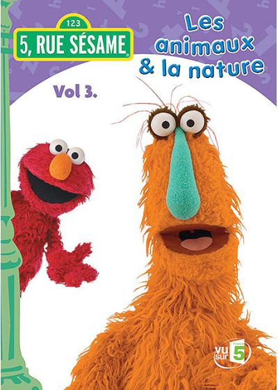 5, rue Sésame - Vol. 3 - Les animaux & la nature - DVD