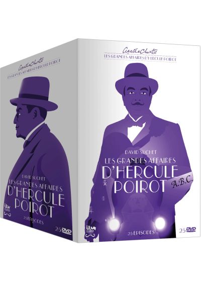 Agatha Christie : Les grandes affaires d'Hercule Poirot - Coffret 25 épisodes - DVD