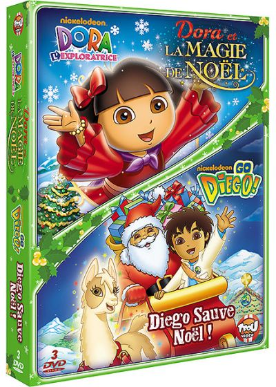 Dora l'exploratrice - Dora et la magie de Noël + Go Diego! - Vol. 6 : Diego sauve Noël ! - DVD