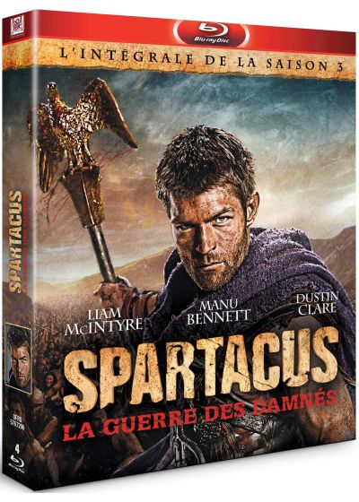 Spartacus : La guerre des damnés - L'intégrale de la saison 3 - Blu-ray