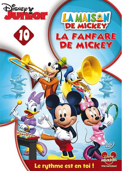 La Maison de Mickey - 10 - La fanfare de Mickey - DVD