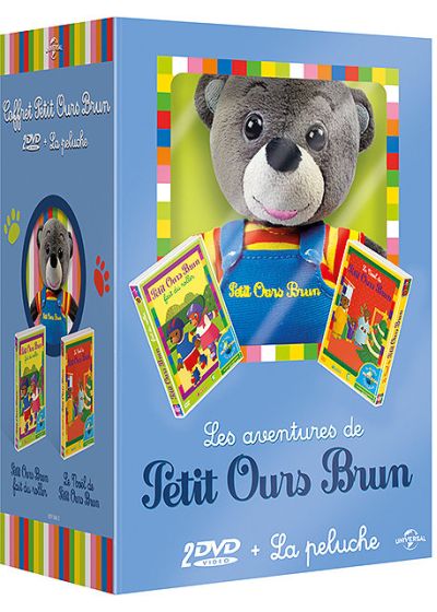 Les Aventures de Petit Ours Brun - Coffret peluche (+ 1 Peluche) - DVD