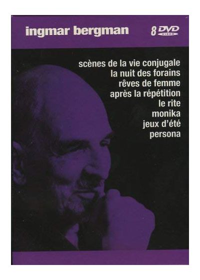 Coffret Ingmar Bergman violet 8 DVD (Pack) - DVD