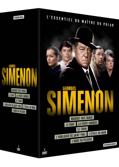 Georges Simenon, l'essentiel du maître du polar (Pack) - DVD