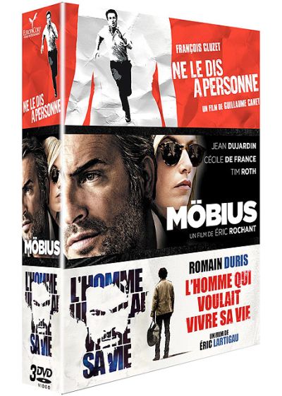 Thrillers français : Ne le dis à personne + Möbius + L'homme qui voulait vivre sa vie (Pack) - DVD