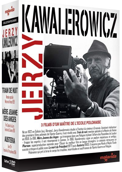 Jerzy Kawalerowicz - 3 films d'un maître de l'école polonaise : Train de nuit + Mère Jeanne des anges + Austeria (Pack) - DVD