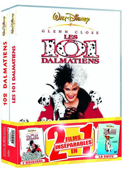 Les 101 dalmatiens + 102 dalmatiens (Pack) - DVD