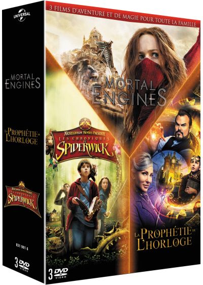 Mortal Engines + La Prophétie de l'horloge + Les Chroniques de Spiderwick (Pack) - DVD