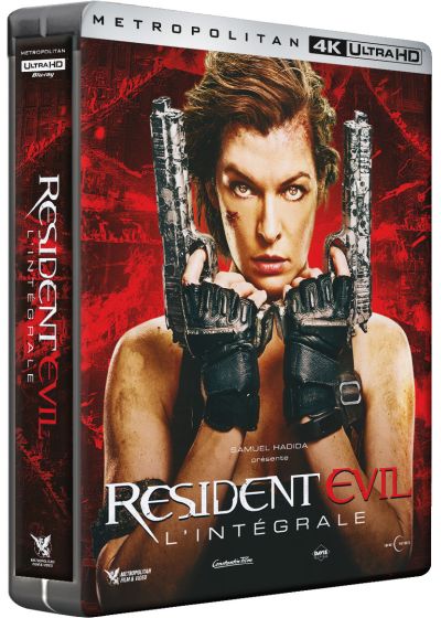 Resident Evil : L'intégrale : Resident Evil + Resident Evil : Apocalypse + Resident Evil : Extinction + Resident Evil : Afterlife + Resident Evil : Retribution + Resident Evil : Chapitre final (4K Ultra HD) - 4K UHD