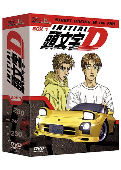 Initial D - Vol. 1 (DVD + box de rangement) - DVD