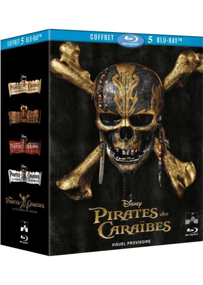 Pirates des Caraïbes - Intégrale 5 films - Blu-ray