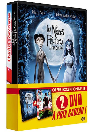 Charlie et la chocolaterie + Les noces funèbres (Pack) - DVD