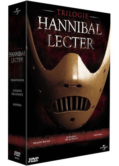 Hannibal Lecter - La trilogie : Le silence des agneaux + Hannibal + Dragon Rouge (Pack) - DVD