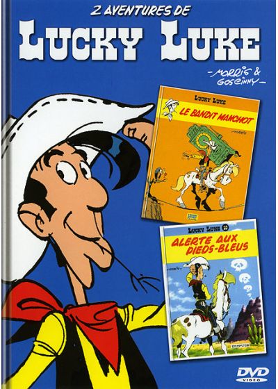 Lucky Luke - Le bandit manchot + Alerte aux pieds-bleus - DVD