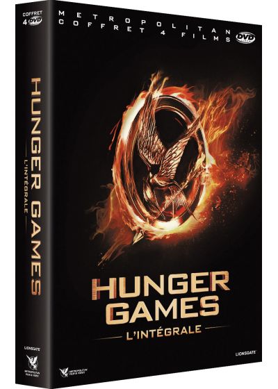 Hunger Games - L'intégrale : Hunger Games + Hunger Games 2 : L'embrasement + Hunger Games - La Révolte : Partie 1 + Partie 2 - DVD