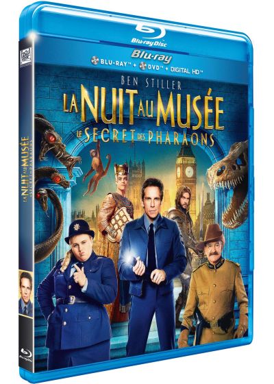 La Nuit au musée 3 : Le Secret des Pharaons (Combo Blu-ray + DVD + Digital HD) - Blu-ray