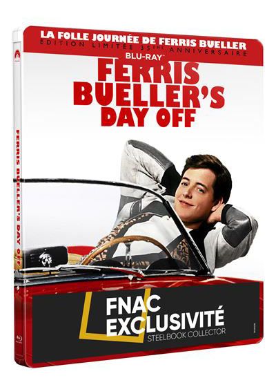 La Folle Journée de Ferris Bueller (Édition limitée exclusive FNAC - Boîtier SteelBook) - Blu-ray