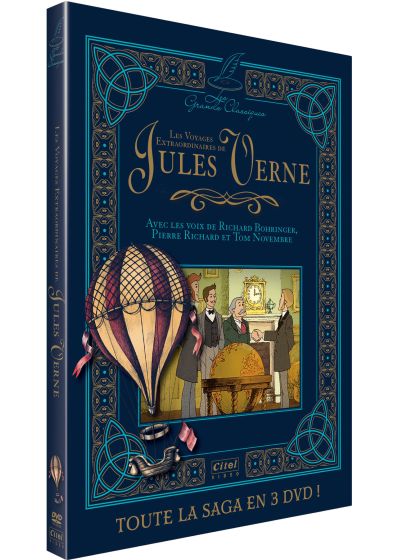 Les Voyages extraordinaires de Jules Verne - L'intégrale de l'animation - DVD