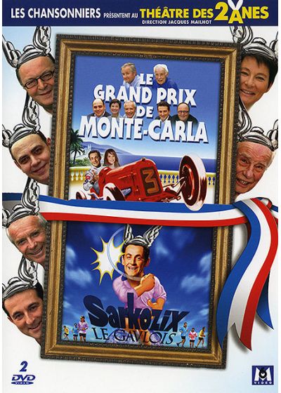 Théâtre des 2 ânes - Sarkozix le gaulois + Le grand prix de Monte Carla - DVD