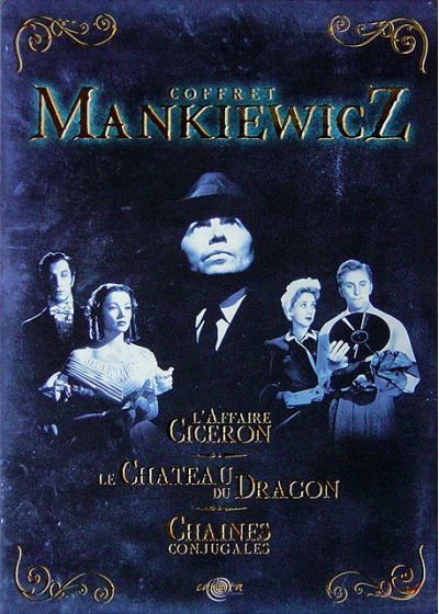 Coffret Mankiewicz : L'affaire Cicéron + Le château du dragon + Chaînes conjugales - DVD