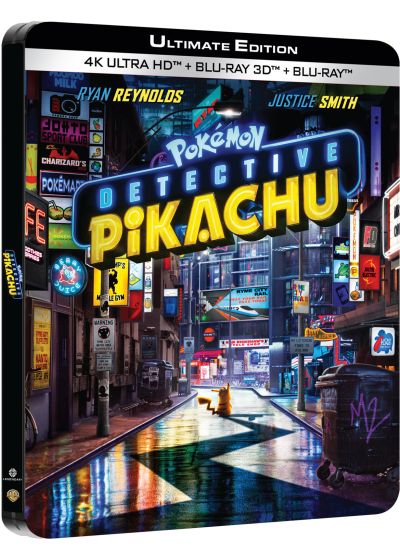 Pokémon - Détective Pikachu (Ultimate Edition - 4K Ultra HD + Blu-ray 3D + Blu-ray - Boîtier SteelBook Limité) - 4K UHD