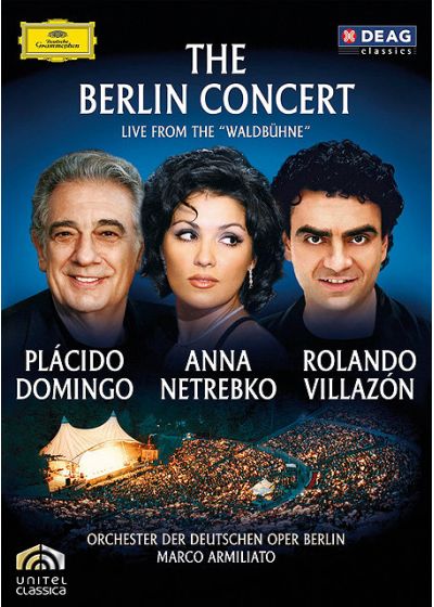 The Berlin Concert - Live from the "Waldbhüne" - Plácido Domingo, Anna Netrebko, Rolando Villazón - DVD