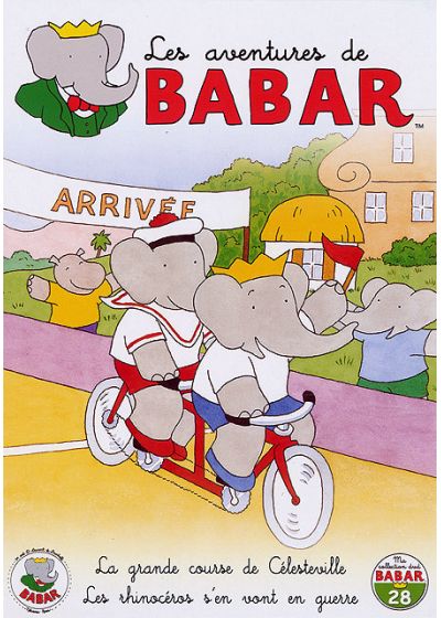 Les Aventures de Babar - 28 - La grande course de Célesteville + Les rhinocéros s'en vont en guerre - DVD