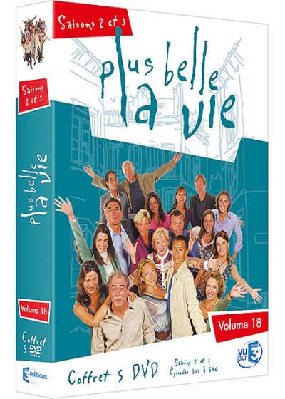 Plus belle la vie - Volume 18 - Saison 2 & 3 - DVD