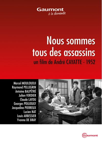 Nous sommes tous des assassins - DVD