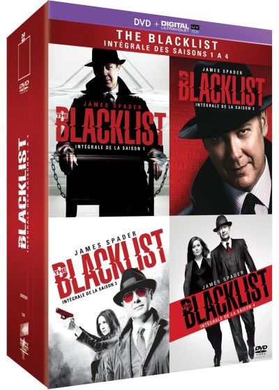 The Blacklist - L'intégrale saison 1 à 4 (DVD + Copie digitale) - DVD