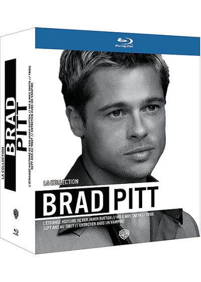 La Collection Brad Pitt - Troie + L'étrange histoire de Benjamin Button + Mr & Mrs Smith + Sept ans au Tibet (Édition Limitée) - Blu-ray