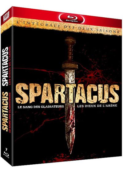 Spartacus : Le sang des Gladiateurs + Les Dieux de l'arène - L'intégrale des séries (Pack) - Blu-ray