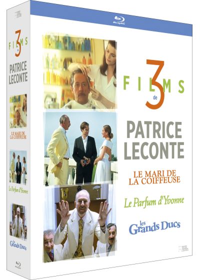 3 films de Patrice Leconte : Le Mari de la coiffeuse + Le Parfum d'Yvonne + Les Grands Ducs - Blu-ray