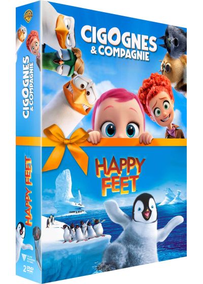 Cigognes et compagnie + Happy Feet (Pack) - DVD