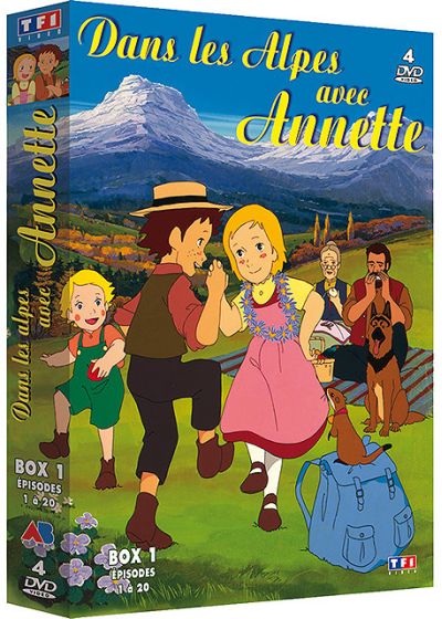 Dans les Alpes avec Annette - Box 1 - Épisodes 1 à 20 - DVD