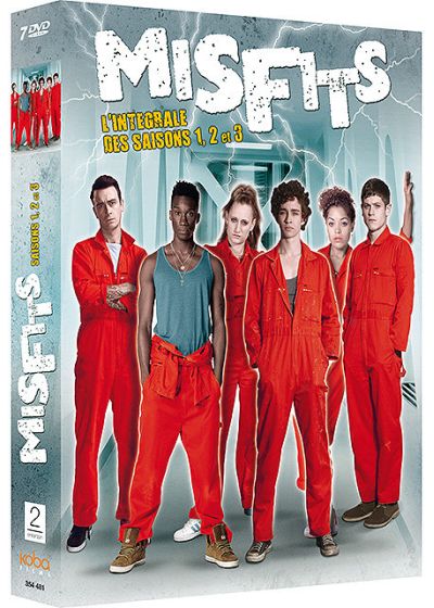 Misfits - L'intégrale des saisons 1, 2 et 3 - DVD