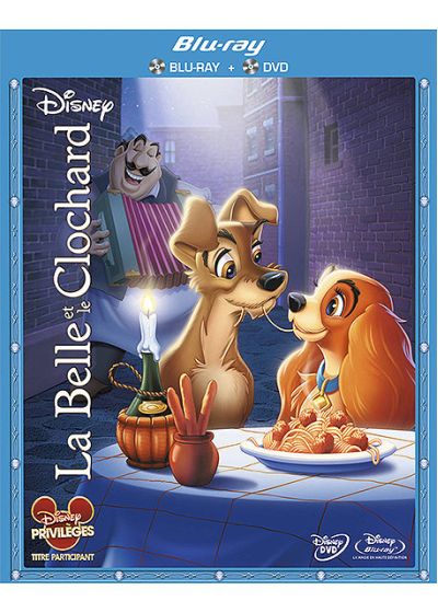 La Belle et le clochard (Combo Blu-ray + DVD) - Blu-ray