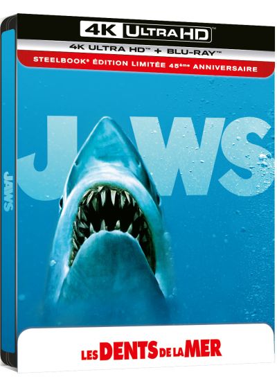 Les Dents de la mer (4K Ultra HD + Blu-ray - Édition 45e anniversaire - Boîtier SteelBook) - 4K UHD