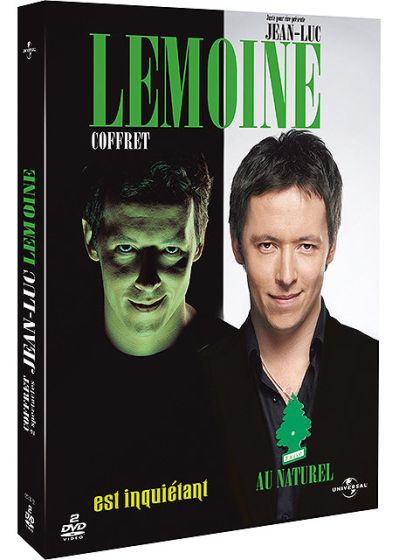 Lemoine, Jean-Luc - Coffret - Jean-Luc Lemoine est inquiétant + Jean-Luc Lemoine au naturel (Pack) - DVD