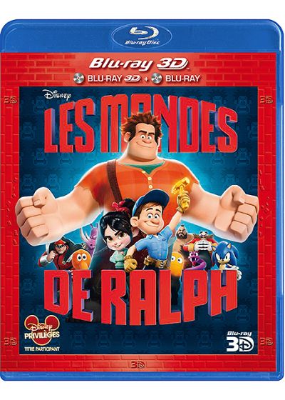 Les Mondes de Ralph (Blu-ray 3D + Blu-ray 2D) - Blu-ray 3D