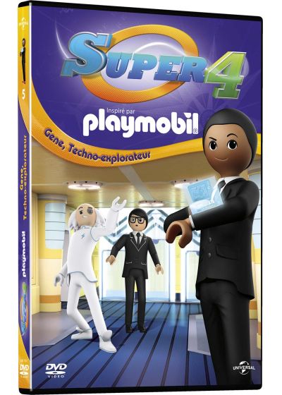 Super 4 (inspiré par Playmobil) - 5 - Gene, Techno-explorateur - DVD