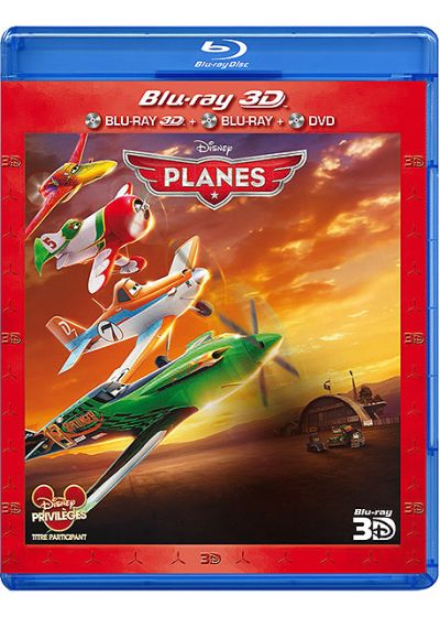 Planes (Combo Blu-ray 3D + Blu-ray + DVD) - Blu-ray 3D