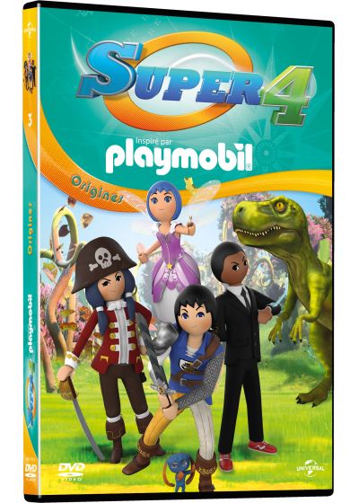 Super 4 (inspiré par Playmobil) - 3 - Origines - DVD