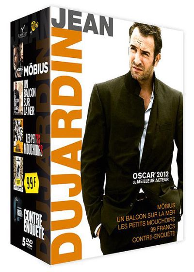 Jean Dujardin : Möbius + Un balcon sur la mer + Les petits mouchoirs + 99 Francs + Contre enquête (Pack) - DVD