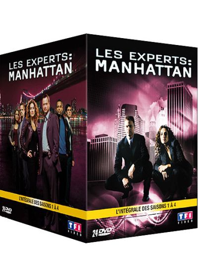 Les Experts : Manhattan - L'intégrale des saisons 1 à 4 (Pack) - DVD
