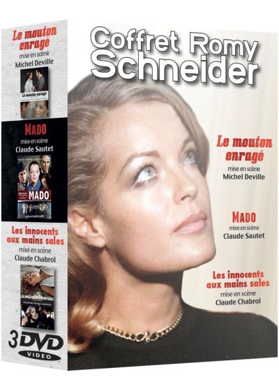 Romy Schneider : Mado + Les Innocents aux mains sales + Le mouton enragé (Pack) - DVD
