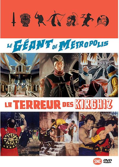 Le Géant de Metropolis + La terreur des Kirghiz - DVD
