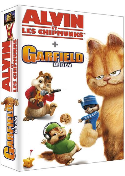 Alvin et les Chipmunks + Garfield - Le film (Pack) - DVD