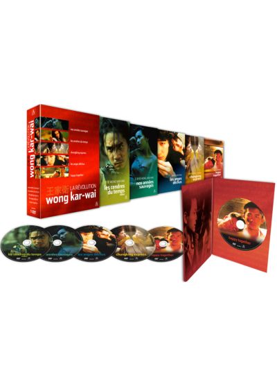 La Révolution Wong Kar-wai - Nos années sauvages + Les cendres du temps + Chungking Express + Les anges déchus + Happy Together (Pack) - DVD